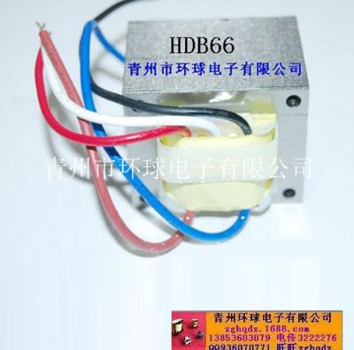 點(diǎn)擊查看詳細(xì)信息<br>標(biāo)題：HDB66家用電器變壓器 閱讀次數(shù)：1345